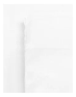 Sandy Cape Washed Belgian Linen Sheet Set White