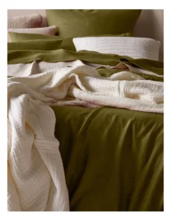 Sandy Cape Linen Quilt Cover Set In Shurb -Australian House & Garden 607134160 883252990 3 720x928