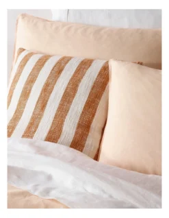 Sandy Cape Linen Quilt Cover Set In Mock Orange -Australian House & Garden 607134160 913430530 3 720x928