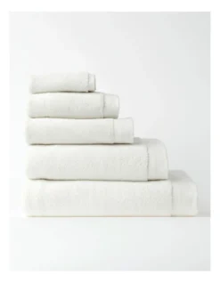 Australian Cotton Towel Range White