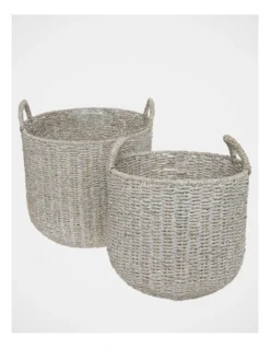 Whitehaven Rattan Basket 35cm -Australian House & Garden 779025070 3 1 720x928