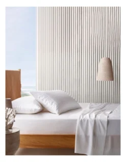 Sheet Set Made From Tencel Lyocell Fibres White