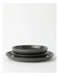 Esperance 12pc Dinner Set Charcoal -Australian House & Garden 799321150 3 2 720x928