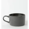 Esperance 430ml Soup Mug Charcoal -Australian House & Garden 799323130 1 1 720x928