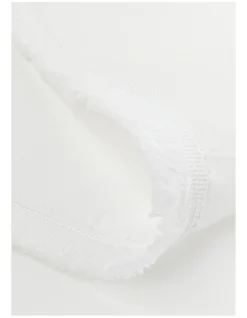 Fringed Linen Placemat In White -Australian House & Garden 804349990 2 720x928