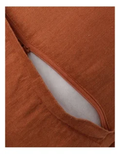 AHG Moreton Tassle Linen Cushion In Earth -Australian House & Garden 844192990 4 720x928