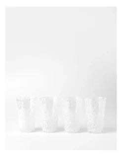 White Cloud High Ball 450ml Set Of 4