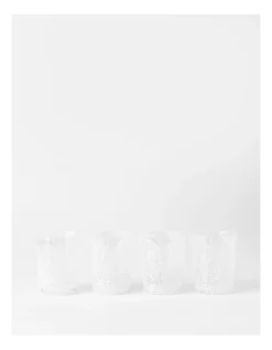 White Cloud Short Tumbler 410ml Set Of 4