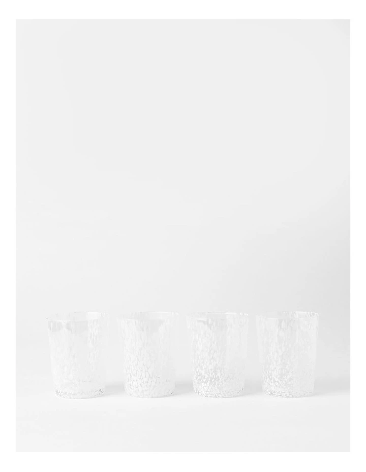 White Cloud Short Tumbler 410ml Set Of 4 3 White Cloud Short Tumbler 410ml Set Of 4