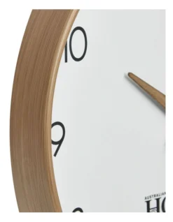 Broome Walnut Rural Clock 35cm In White -Australian House & Garden 868354840 3 2 720x928