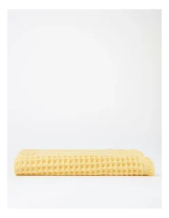 Waffle Bath Towel In Yellow 9 Waffle Bath Towel In Yellow -Australian House & Garden 881585740 922516030 4 720x928