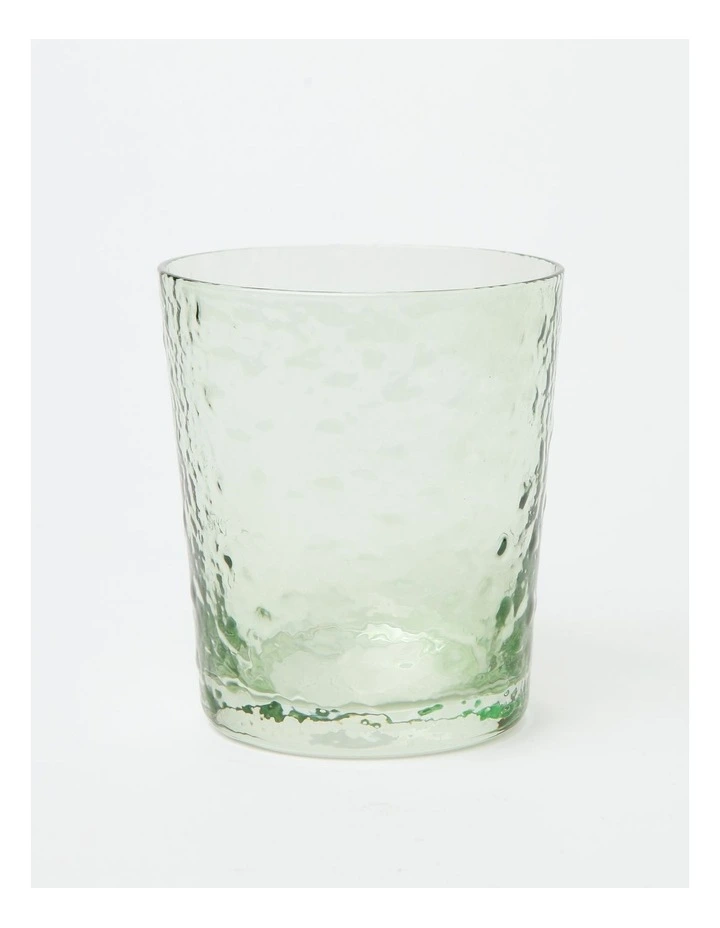 Crackle Tumbler Set Of 4 In Green 3 Crackle Tumbler Set Of 4 In Green