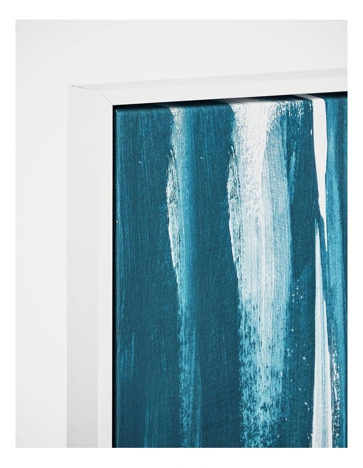 Blue Pettings Wall Art 82.6x102.6x4.3cm In Multi 4 Blue Pettings Wall Art 82.6x102.6x4.3cm In Multi - Image 3