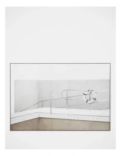 Pool Side View Wall Art 82.6x122.6x4.3cm In Multi