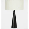 Kona Minimalist Ceramic Table Lamp 61x40x40cm In Black -Australian House & Garden 897920290 1 1 720x928