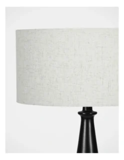 Kona Minimalist Ceramic Table Lamp 61x40x40cm In Black -Australian House & Garden 897920290 3 1 720x928