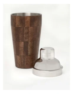 Kirra Barware Wood Finish Cocktail Shaker -Australian House & Garden 898218910 3 1 720x928