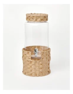 Burleigh Rattan Drink Dispenser 5L With Lid