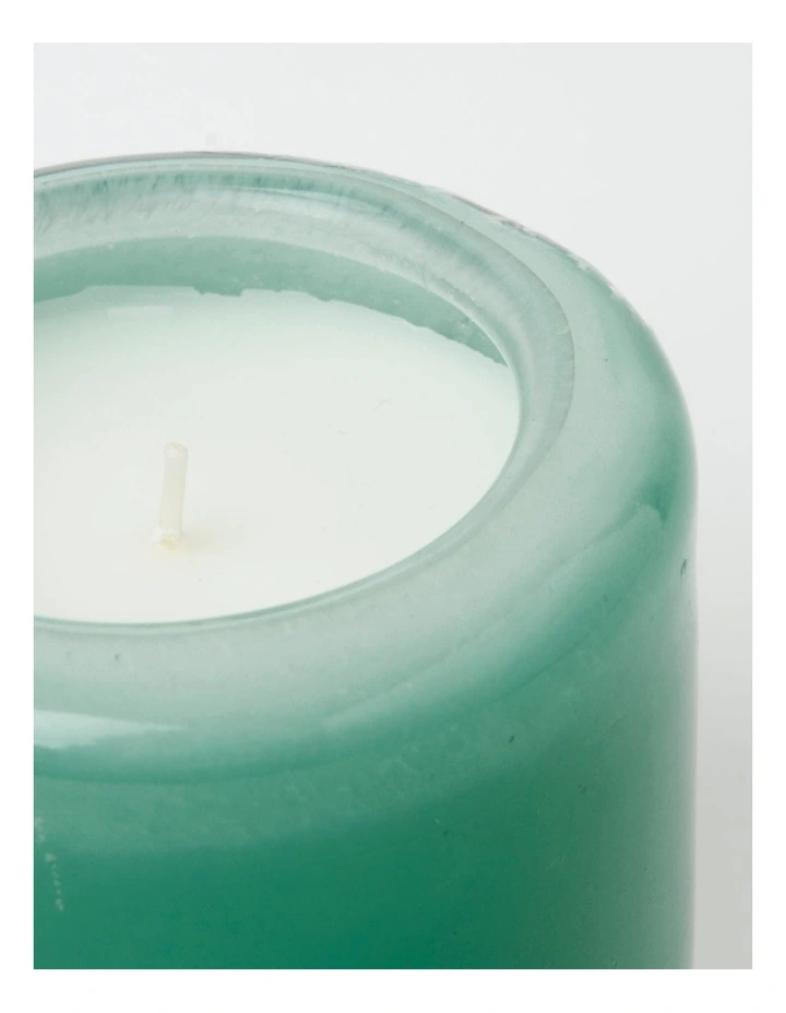 Gardenia And Tuberose Scented Candle In Green 4 Gardenia And Tuberose Scented Candle In Green - Image 2