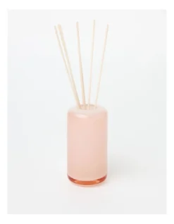 Grapefruit Reed Diffuser In Hand-Made Glass Jar In Pink