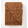 Norwood Knitted Throw 130x180 Cm In Brown