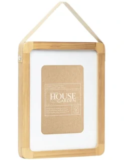 Wooden Photo Frame With Leather Look Strap 8x10 Matted To 5x7 In Natural 9 Wooden Photo Frame With Leather Look Strap 8x10 Matted To 5x7 In Natural -Australian House & Garden 920618830 3 720x928