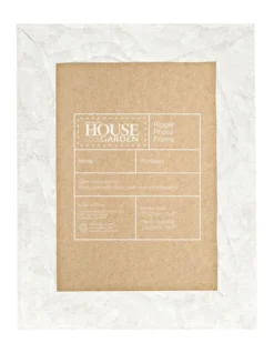 Ripple Frame 5x7 In White