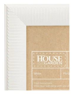 Textured Frame 8x10 In White 8 Textured Frame 8x10 In White -Australian House & Garden 920621080 3 720x928