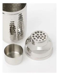 Alpha Hammered Cocktail Shaker In Silver -Australian House & Garden 936569530 4 720x928