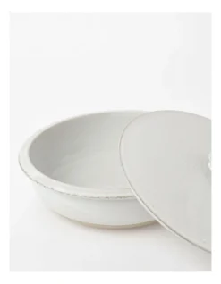 Esperance Wiped Edge Casserole Dish 28x28x12cm In White -Australian House & Garden 939674890 4 720x928