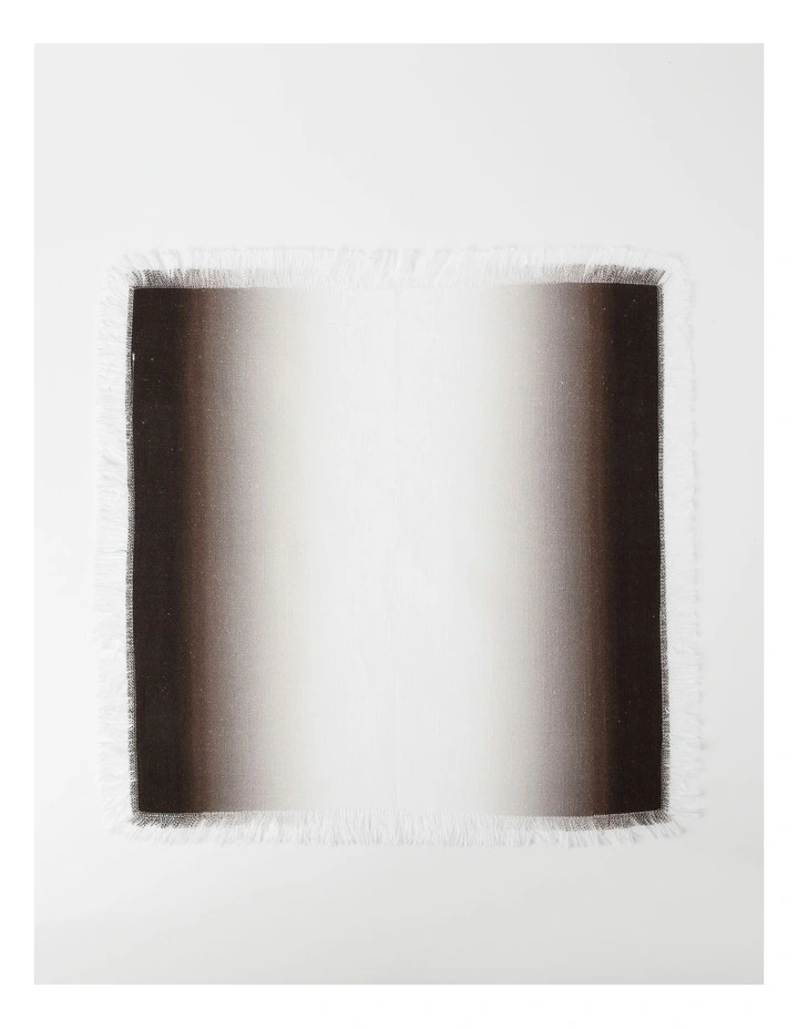 Ombre Napkin 40x40cm In Natural 3 Ombre Napkin 40x40cm In Natural